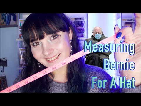 Measuring Bernie For A Hat [ASMR Role Play] 🎩