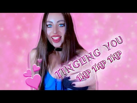 ASMR Tingling You {Tapping and Intense Mouth Triggers} For Your Comforting and Deep Relaxation 🩷🤤😘😋💙