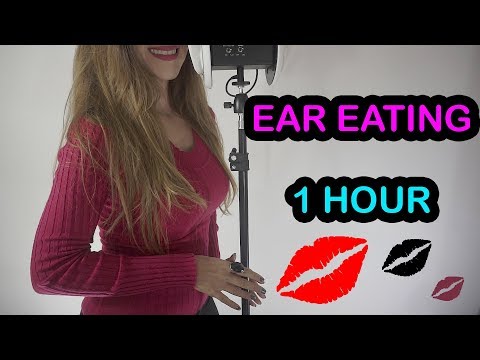 ⭐️ ASMR Español ⭐️ 1 HORA DE EAR EATING | Besos, sonidos de boca para ti