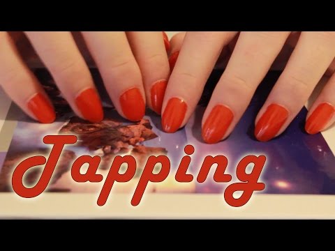 Tapping on Various Surfaces | Wood, Notebook, Magazine | Binaural HD ASMR