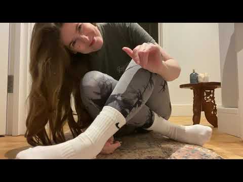 ASMR Scratching sounds from my SHEIN Leggings
