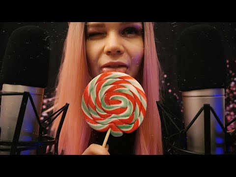 Asmr | Wet Mouth Sounds | Licking | Lollipop 🍭