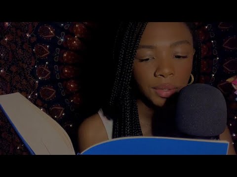 ASMR inaudibly reading to you until you fall asleep! (perfect background asmr)