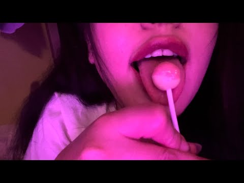 ASMR - Lollipop + Kisses (requested) 🍭💋