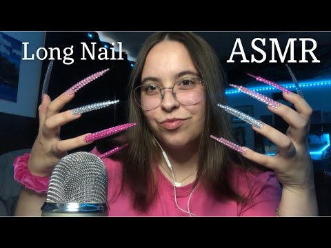 Super Long Nail Tapping, Scratching & Mic Scratching ASMR
