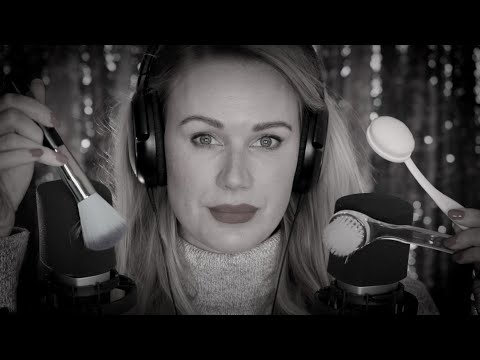 OLDSCHOOL MIC BRUSHING FOR RELAXATION! Deep Ear Relaxation • PERSONAL ATTENTION ASMR