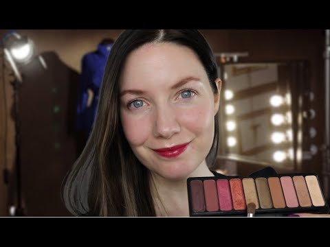 ASMR - Doing Your Makeup Backstage for a Movie