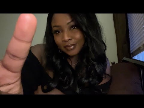 {ASMR} Helping You Fall Asleep In Bed | head massage, plucking negative energy, etc