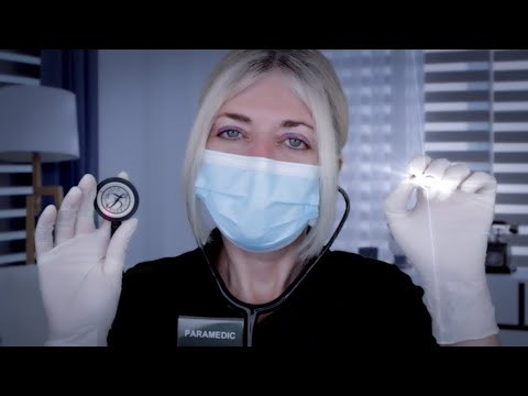 ASMR Paramedic Takes Care Of You - Full Physical Examination & Observations, Personal Attention.