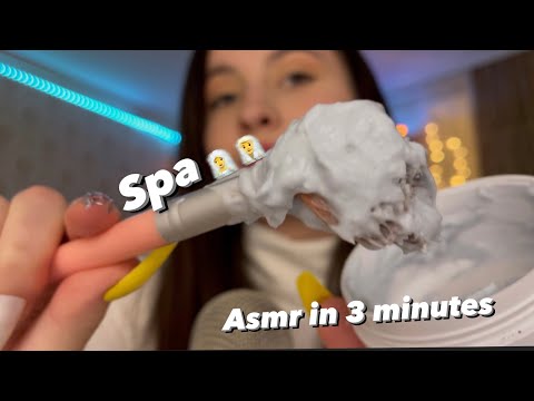 Asmr Spa in 3 minutes 💗 personal attention 💗 no talking