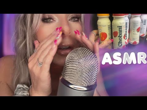 ASMR Grocery Shop With Me & Grocery Haul | Up Close Whispering (Quiet Whisper Voiceover)