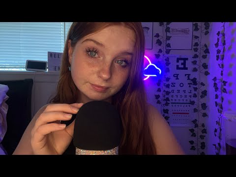 ASMR Tingly Mic Scratching + Clicky Whispers