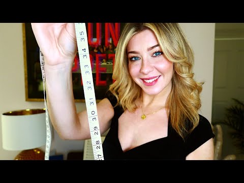 ASMR MEASURING YOUR FULL PERFECT BODY! 😍 Head to Toe Measuring You Roleplay