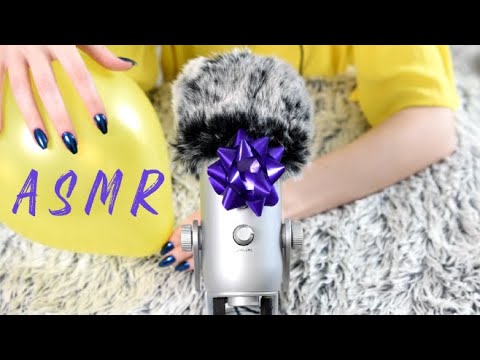 ∼ ASMR ∼ Balloon play - Tapping, Squeezing, Scratching, Release Air from Balloon 🎈