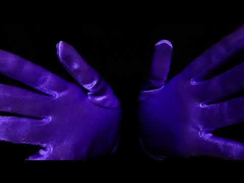 【ASMR】魅惑の紫サテン手袋/Enchanted purple satin gloves/Tickle/purple satin gloves/ささやき/whisper