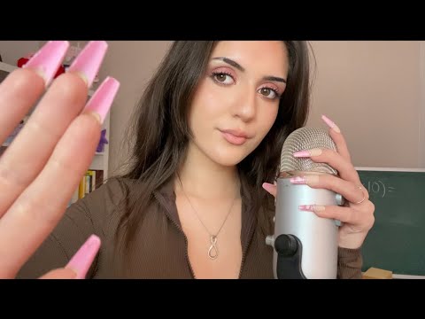 ASMR Up Close Whispering & Tapping to help you relax 💗 positive affirmations, tapping & more✨