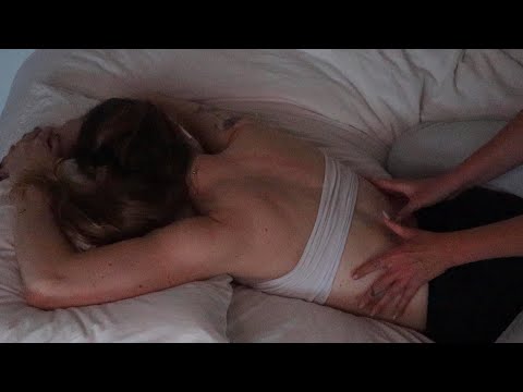 ASMR 😴 nighttime oil massage that will make you fall asleep - on Antonia (whisper)