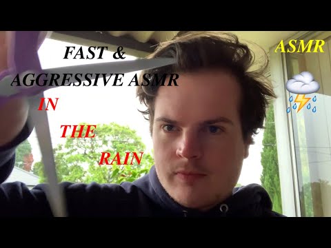 EXTREME Fast & Aggressive ASMR in the Rain 🌧️