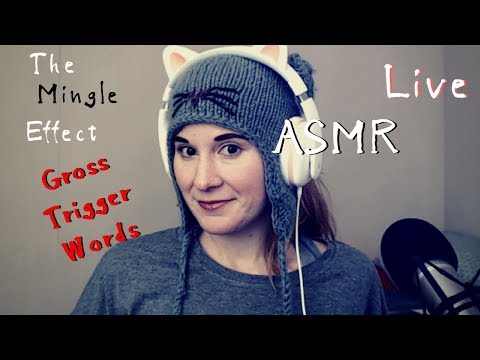 Live ASMR #23 - Negative Trigger Words (lo-fi, mid-fi, hi-fi)