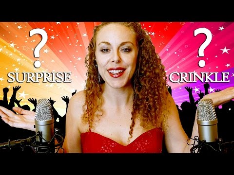 It's All About The Crinkle - Soft Spoken ASMR Mystery Candy Crinkle Sounds