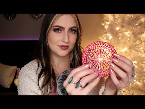 ASMR | Scratching/Tapping On Textured Candle Lids 😴
