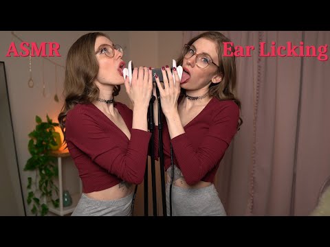 ASMR EAR LICKING & Various Mouth Sounds