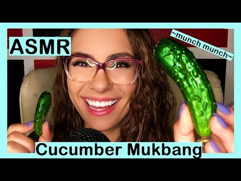 ASMR - Crunching Sounds - Cucumber Mukbang