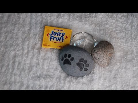 Stone Tapping Juicy Fruit ASMR Chewing Gum