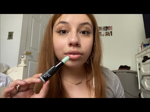 Friend pampers you ASMR (+gum chewing)