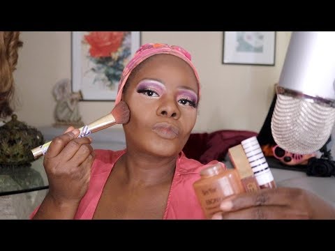 ASMR Makeup : How To Contour Trying Covergirl Trueblend undercover