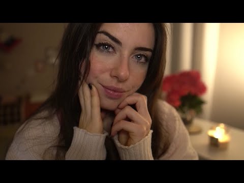 ASMR FOR ANXIETY ✨ (Camera brushing, personal attention, positive affirmations)