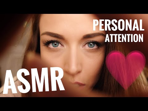 ASMR Gina Carla 🤫❤️ Personal Attention with Heart Beat!