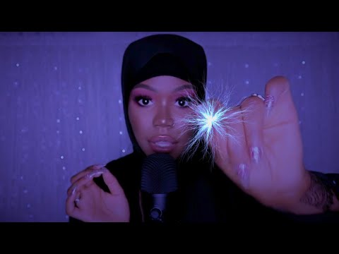 ASMR | Fast And Aggressive Plucking, Snipping, & Cleansing Negative Energy (unpredictable triggers)