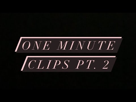 ASMR | 1 Minute Clips Compilation Pt. 2 | Lofi