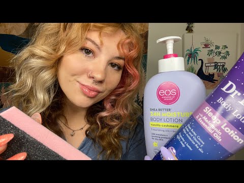 ASMR Pampering You 💜 Relaxing Massage💆‍♀️