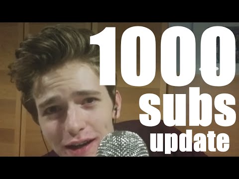 (ASMR) 1000 Subs update about Q&A, Donations, Upload Schedule (Whispering)