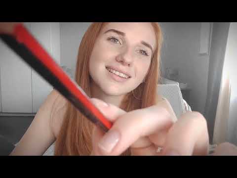 ASMR | Measuring and tracing your face,  lots of personal attention. 💜