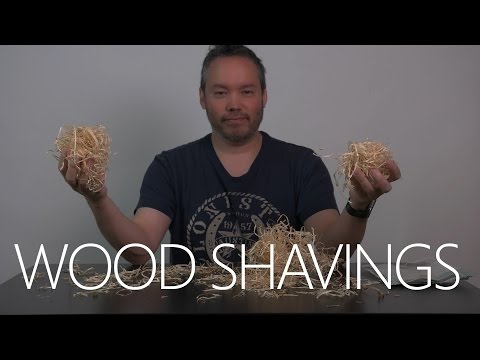 Wood Shavings ~ ASMR/Crinkles/Binaural (4K)
