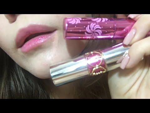 ASMR | Lipstick Application On YOU | Up Close | Inaudible | Unintelligible