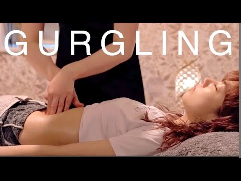 【ASMR】冷え症改善♩腸活・お腹のマッサージ音⑥／Belly massage sounds,gurgling,stomach growling