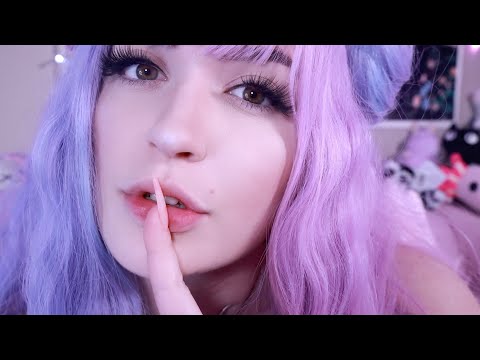 eye contact, “it’s okay” + shushing, & soft & slow face tracing "you are safe" | ASMR