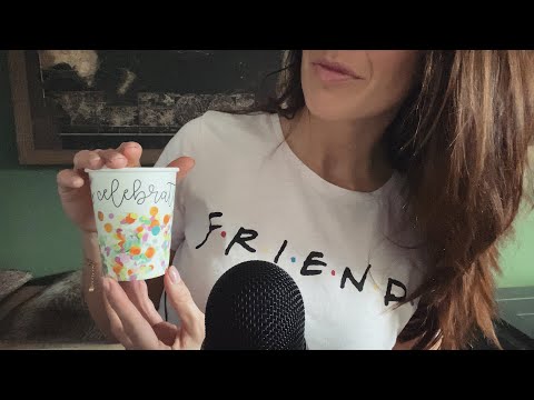 ASMR with just a cup - Fast Tapping, Scratching & Rubbing - No Talking - Ear to Ear Tapping