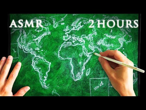 ASMR 2 hours Drawing 22 Maps | Loose sketching (Highly Requested)
