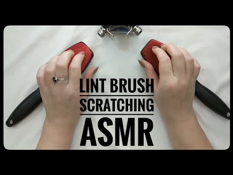 Lint Brush Scratching ASMR (Mic Scratching too!)