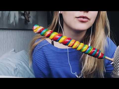 ASMR 13 inch Giant Twist Lollipop| Sucking/Mouth Sounds
