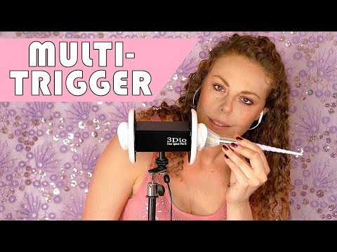 Multi-Trigger – Ear Massage, Whisper, Brushing, Fabric Sounds, Lotion Sounds