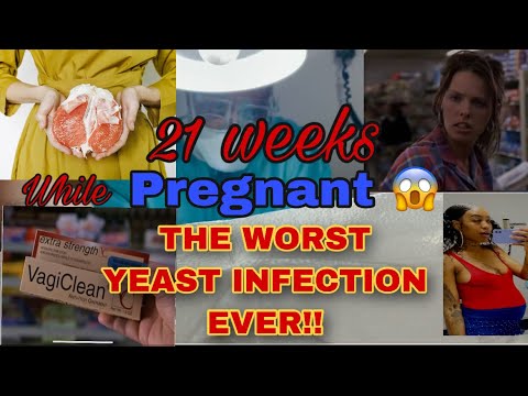 21 Weeks Pregnant 😱THE WORST YEAST INFECTION STORY ! | Mom Vlog