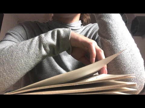 ASMR Tapping & Scratching a Paperback book | No Talking |