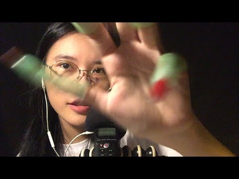 ASMR Mouth Sound and Hand Movements (Extremely Tingly)