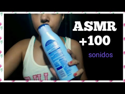 ASMR +100 SONIDOS /ASMR EN ESPAÑOL CON MAS DE 100 SONIDOS EN 5 MINUTOS